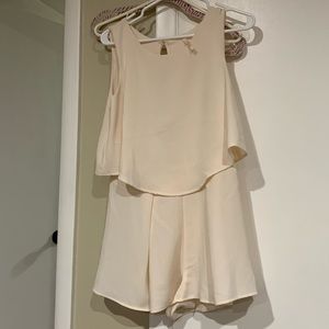 Cream Colored Romper